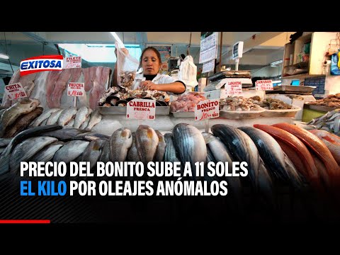 San Martín de Porres: Precio del bonito sube a 11 soles el kilo por oleajes anómalos