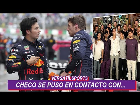 PRENSA ITALIANA: EL ENFADO de CHECO PEREZ con VERSTAPPEN es COMPRENSIBLE, TANTO QUE YA HIZO ESTO