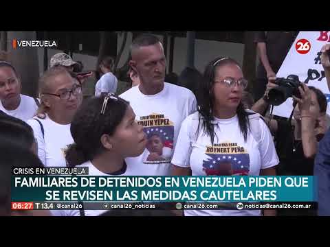 Familiares de detenidos en Venezuela piden al Supremo que revise las medidas cautelares