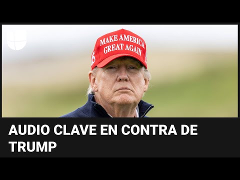 Trump habría reconocido tener documentos clasificados: fiscales obtienen un audio grabado en 2021