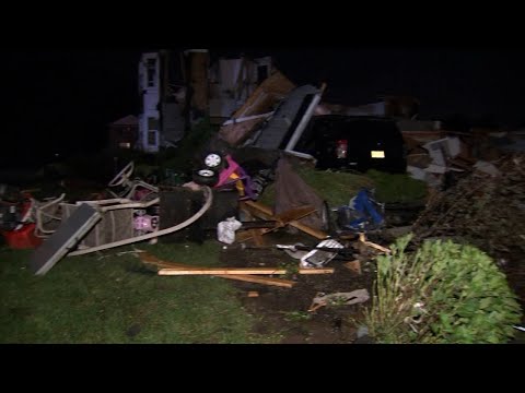 NJ tornado: Multiple homes destroyed after twister hits Mullica Hill, New Jersey
