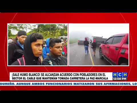 Liberan carretera en La Paz tras promesa de balastreo en las vías solicitadas