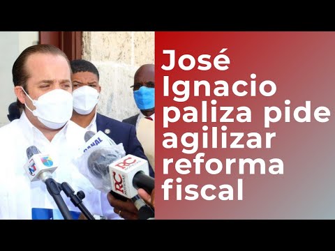 José Ignacio Paliza pide agilizar discusiones sobre reforma fiscal