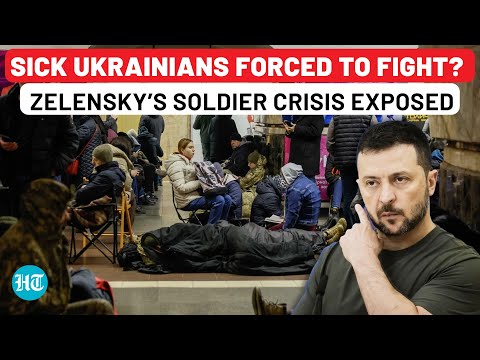 Ukrainians With HIV, TB, Kidney Issue Called Up To Fight Russia; Zelensky’s Soldier Crisis Exposed