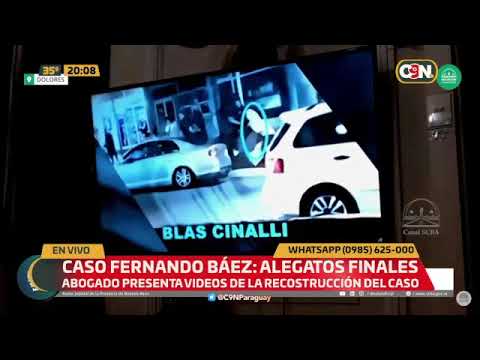 Caso Fernando Báez: Alegatos finales