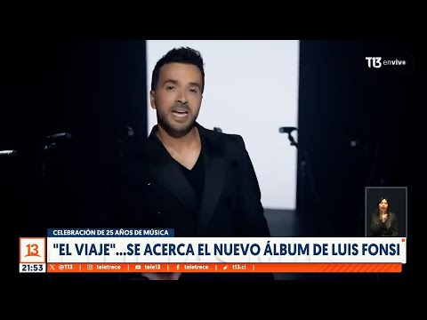 Luis Fonsi revela detalles de su nuevo álbum El Viaje