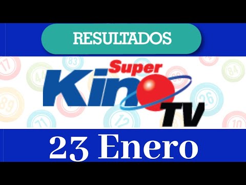 Loteria Super Kino TV resultado de hoy 23 de Enero del 2020
