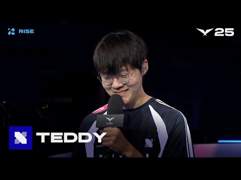 DRX Teddy 인터뷰 | DNF vs DRX | 07.27 | 2025 LCK