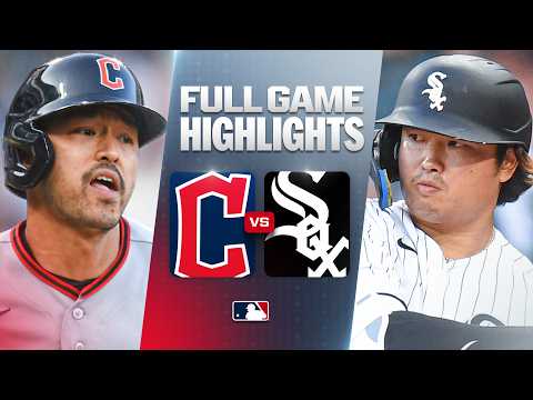 클리블랜드 가디언스 vs 시카고 화이트삭스: 공식 풀 경기 하이라이트 (8월 8) | 2026 MLB 시즌
