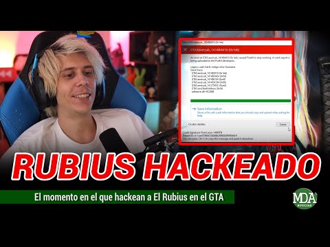 HACKEAN a EL RUBIUS mientras jugaba al GTA V Roleplay