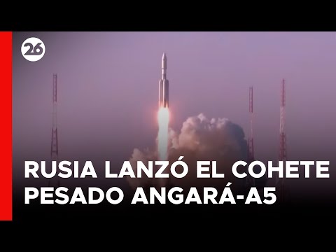 Rusia lanza el cohete pesado Angará-A5 tras dos intentos fallidos
