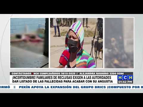 Angustia se apodera de familiares de reclusas asesinadas en cárcel de mujeres ubicada en Támara