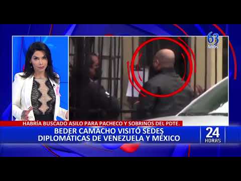 24Horas | Beder Camacho visitó embajadas de Venezuela y México