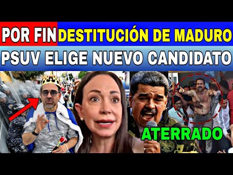 POR FIN APROXIMAN LA RENUNCIA DE MADURO PSUV ELIGE CANDIDATO-NOTICIAS DE VENEZUELA ULTIMA HORA...
