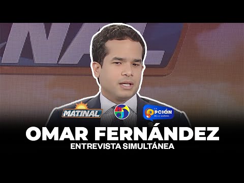 Omar Fernández, Candidato del D.N por la Fuerza del Pueblo y Alianza Rescate RD | Matinal