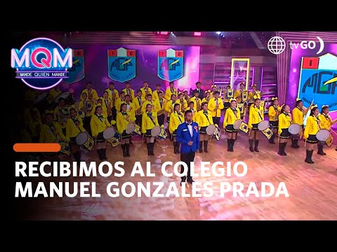 Mande Quien Mande: Recibimos al colegio mixto Manuel Gonzales Prada  (HOY)