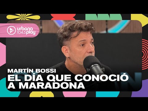 El día que conoció a Maradona: Martín Bossi en #VueltayMedia