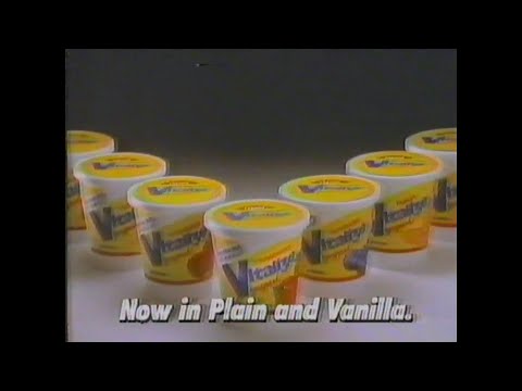 1989 Vitalize Yogurt Commercial