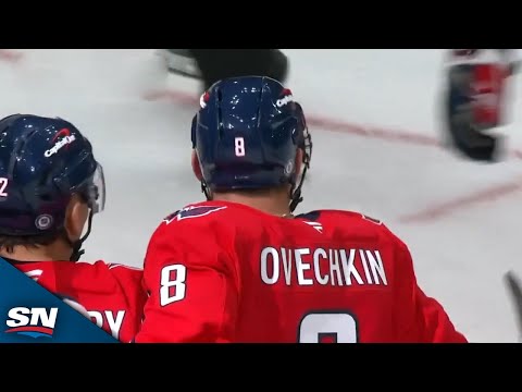 Alex Ovechkin Wires Home Career Goal No. 884 From The Slot