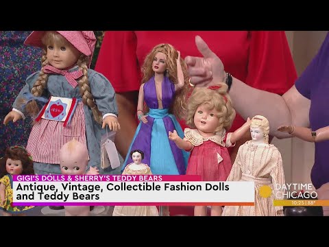 Antique, Vintage, Collectible Fashion Dolls and Teddy Bears from Gigi's Dolls & Sherry's Teddy Bears