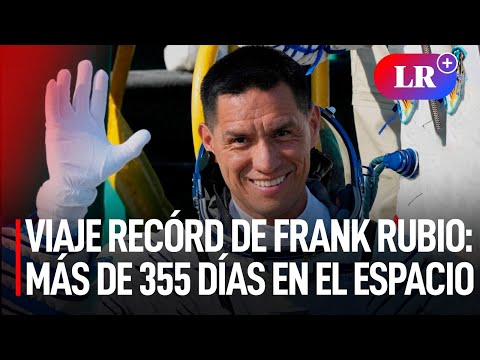 Frank Rubio, el ASTRONAUTA de origen salvadoreño que BATIÓ un RÉCORD en el ESPACIO