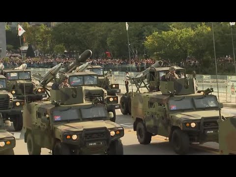 South Korea marks Armed Forces Day with parade featuring key weapons