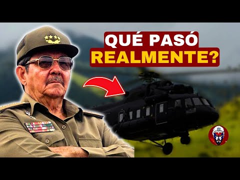 Cae helicóptero militar en visita de Raúl Castro a Stgo  VIDEO Y DETALLES
