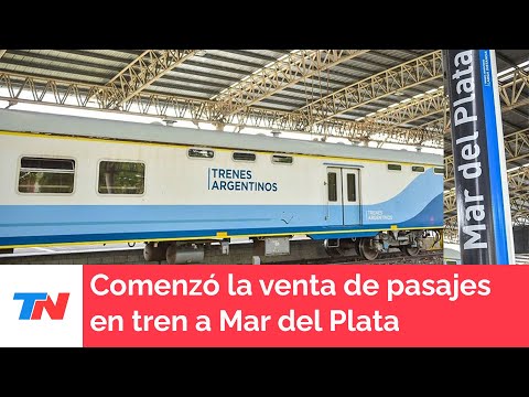Comenzó la venta de pasajes en tren a Mar del Plata con más de 10 cuadras de cola
