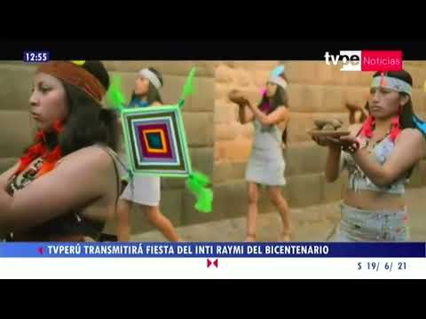 TVPerú transmitirá fiesta del Inti Raymi del Bicentenario