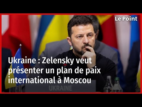 Ukraine : Zelensky veut présenter un plan de paix international à Moscou