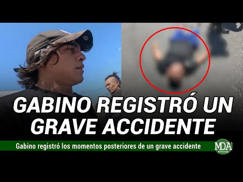 GABINO SILVA REGISTRÓ un GRAVE ACCIDENTE en AVELLANEDA