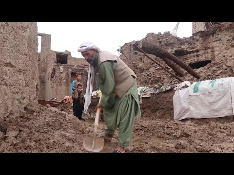 Heavy rains set off flash floods, killing dozens of people in Afghanistan