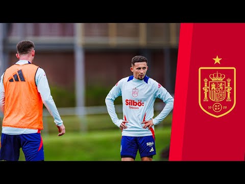 ENTRENAMIENTO SELECCIÓN | Entreno de la roja en el cual tristemente Yéremy ha salido lesionado