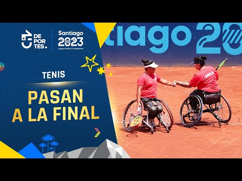 ¡SE INSTALAN EN LA FINAL! Chile logró vencer a Costa Rica en para tenis - Santiago 2023
