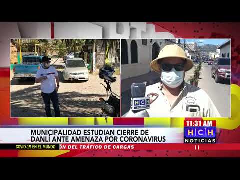 Analizan cierre de la ciudad de Danlí ante emergencia por #Coronavirus