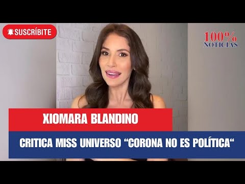 Xiomara critica a Miss Universo, justifica persecución ordenada por dictadura y rechaza franquicia
