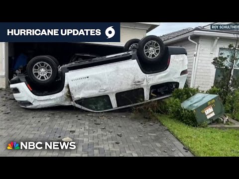 Florida resident describes extent of home damage from Hurricane Milton