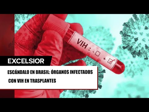 Seis pacientes dan positivo a VIH tras recibir órganos infectados en Brasil