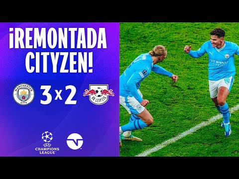 RESUMEN: MANCHESTER CITY 3-2 RB LEIPZIG I JORNADA 5 I CHAMPIONS LEAGUE 2023/24