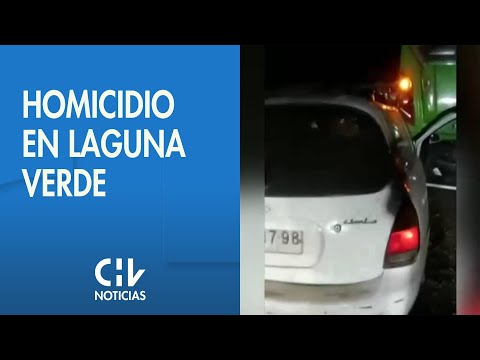 Conductor murió baleado en Laguna Verde: Sujeto le disparó desde una moto