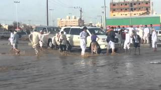 مقاطع من امطار وسيول نجران