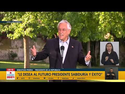 Piñera tras votar: No es lo mismo ser candidato que presidente