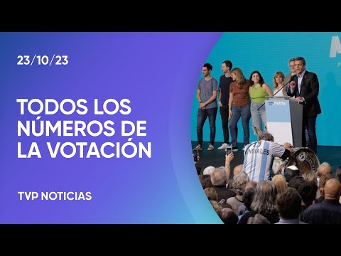 Resultados de las Elecciones 2023: Massa ganó la primera vuelta