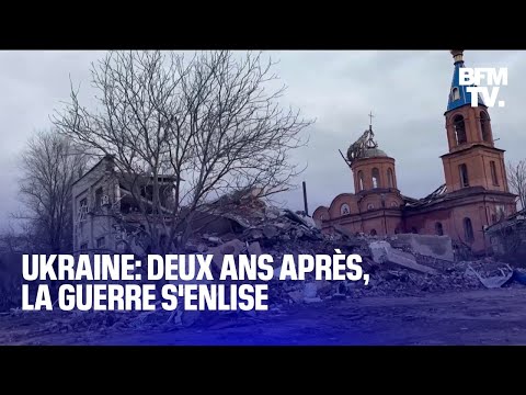 Ukraine: deux ans après, la guerre s'enlise