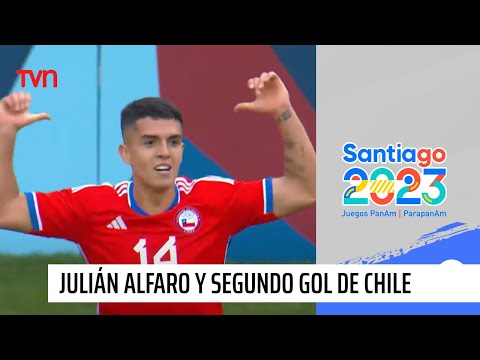 Julián Alfaro metió el segundo gol para Chile | Santiago 2023