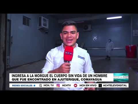Ingresa a morgue capitalina cadáver semidevorado en una zona montañosa de Ajuterique, Comayagua