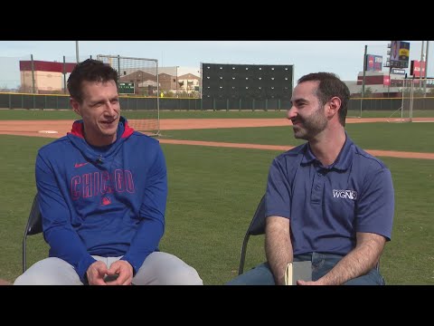 Cubs manager Craig Counsell talks a little pickleball