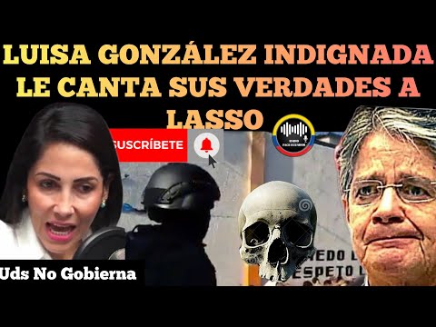 LUISA GONZÁLEZ INDIGNADA LE CANTA SUS VERDADES AL BANQUERO LASSO UDS NO SIR.VE NOTICIAS RFE TV