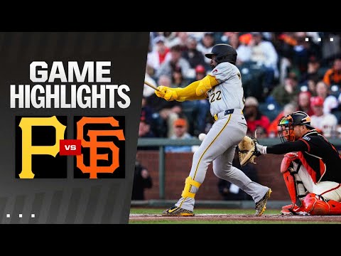 Pirates vs. Giants full game highlights from 4/27/24