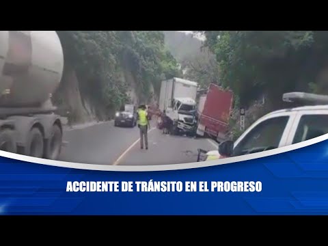 Accidente de tránsito en el Progreso